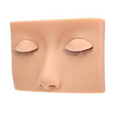 Imagem de Yinhing Manequim de Cílios para Prática de Extensão de Cílios Design Com Pálpebras Removíveis Ferramenta de Treinamento Ideal para Profissionais para Simulação de Pele Uso Multifuncional Em Salões