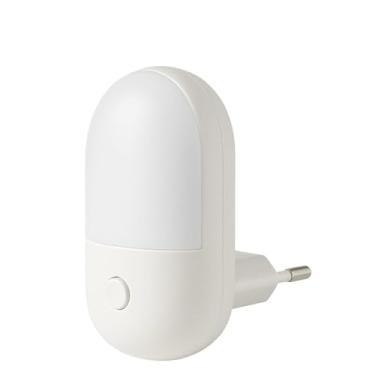 Imagem de Mini Abajur De Tomada Luminária Led Luz Noturna Quarto Sala Bivolt Elegante E Prático Adequado Para Quartos E Salas De Estar(1)