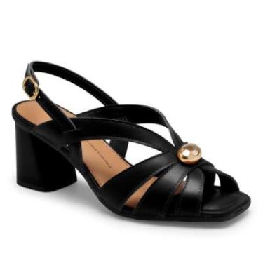Imagem de Sandália Dakota Feminina Casual Com Salto Bloco Médio Festa Y9203-Feminino