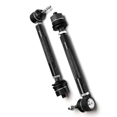 Imagem de Arkdeffon 2 peças de kits de terminais de tirantes inferiores resistentes 2K780100 compatível com Chevy Silverado 2500 HD 3500 3500 HD, para GMC Sierra 2500 HD 3500 3500 HD, 0-15.2 cm ajustável