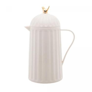 Imagem de Garrafa Térmica Wolff de Plástico Bird Branca 600ml