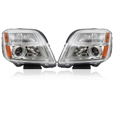 Imagem de Julypanda Faróis de para-choque dianteiro compatíveis com GMC Terrain SL/SLT/SLE LH+RH 2010-2015 kit de substituição
