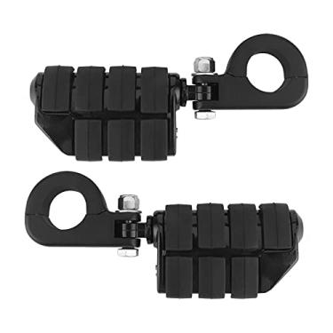 Imagem de KIMISS Par de Apoio para Os Pés de 1,25 pol. Com Suportes para Scooter ATV UTV - Pedais Universais de Motocicleta para Passeios Confortáveis