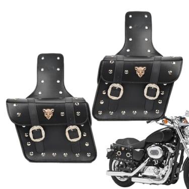 Imagem de Alforje Lateral Para Moto - Alforjes Impermeáveis de Grande Capacidade para Lançar | Impermeável Para Motocicleta - Para Passeio Ao Ar Livre Acampamento Telemóvel Copo Bebidas Capa De Chuva