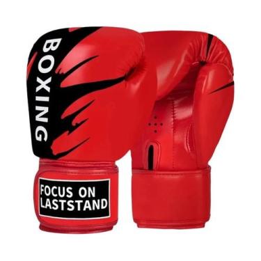 Imagem de Luvas De Boxe 6 8 10 12oz Em Couro PU Para Homens, Mulheres E Crianças