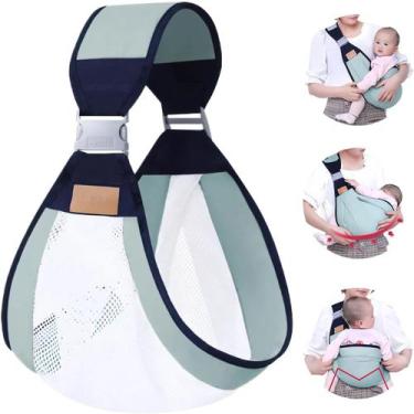 Imagem de Bolsa Canguru Para Recem Nascido Bebê Transporte Ajustável - CANGUROW