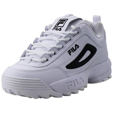 Imagem de Fila Tênis masculino Strada Disruptor, Branco/Preto, 43