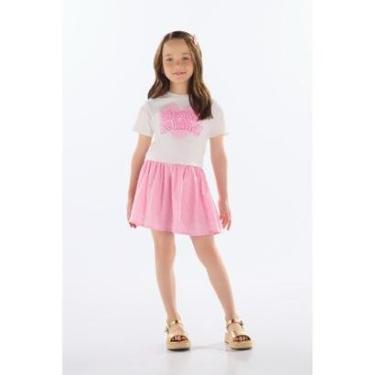 Imagem de Conjunto com Blusa de Strass e Saia Quimby-Feminino