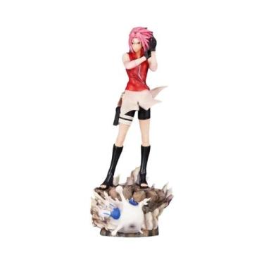 Imagem de Figura De Ação Haruno Sakura 35cm Anime NARUTO Estátua De PVC Modelo D