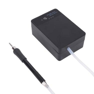 Imagem de Sunydog Kit de Ferramentas de Caneta Diamante, Bomba Vácuo Com Durável para Criar Pinturas Diamante Silenciosamente para Entusiastas DIY (Preto com bateria)