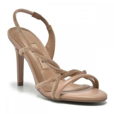 Imagem de Sandalia Via Marte 282-007-01 Salto Fino Social Feminino-Feminino
