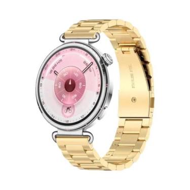 Imagem de Pulseira De Aço Inoxidável De 18mm Para Mulheres Para Huawei Watch GT6