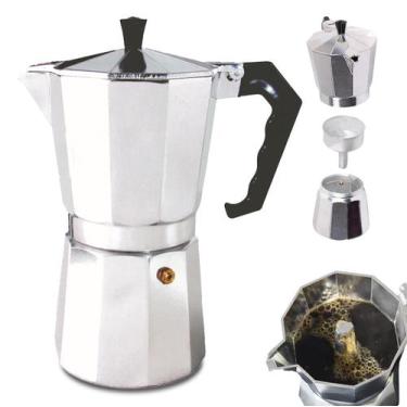 Imagem de Cafeteira Italiana Aluminio 9 Xícaras 450ml Faz Café Expresso Pot - Bf