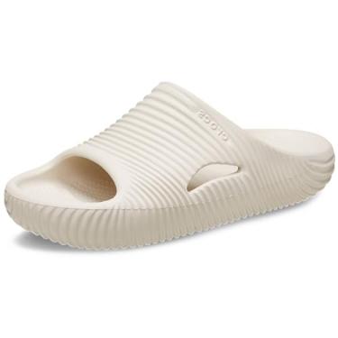 Imagem de Crocs Tênis unissex adulto Mellow Recovery, vermelho universitário, 12 mulheres/10 homens, Tide de estuque, 37