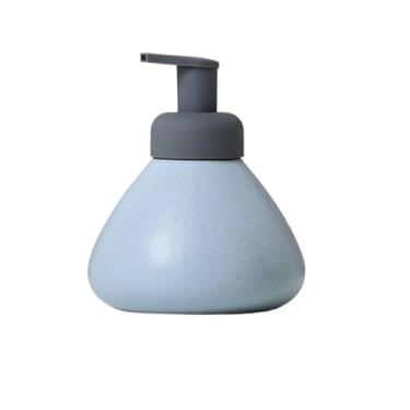 Imagem de Dispensador de sabão líquido para cozinha dispensador de sabão de cerâmica multifuncional frasco dispensador de xampu gel de banho garrafa de loção adequado para banheiro banheiro bomba dispensador de
