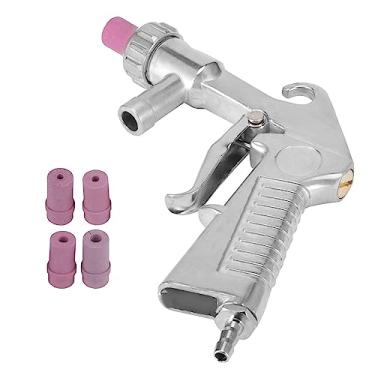 Imagem de Luocute Kit de Jateadores de Areia, Jateadores de Areia Potentes, Pistolas de Jateamento de Liga de Alumínio Com Adaptador Rápido de Ar para Remoção de Ferrugem, Polimento de