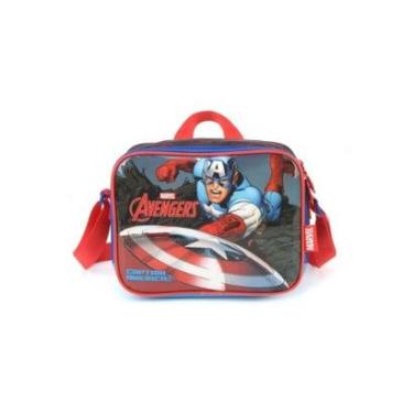 Imagem de Lancheira Escolar Térmica Marvel América Original Marvel-Masculino