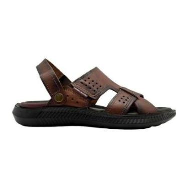 Imagem de SANDÁLIA PEGADA COM VELCRO REF:133234 MASCULINO-Masculino
