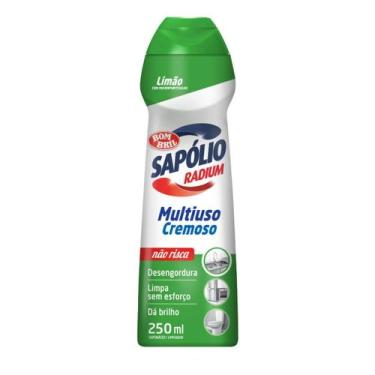Imagem de Sapólio Radium Cremoso 250ml para Limpeza de Superfícies Delicadas  Li