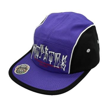 Imagem de Boné Trip Side Five Panel Aba Flex Art Gueto Preto Roxo BN04-Masculino