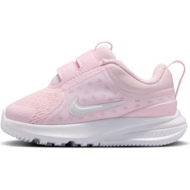 Imagem de Nike Tênis de corrida infantil unissex Star Runner 5, Espuma rosa/branco-rosa - platina pura, 17