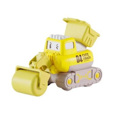 Imagem de Mini Escavadora Infantil Brinquedo Educativo Veículo De Construção Int