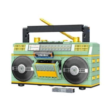 Imagem de Conjunto De Blocos De Montar Série Clássica Rádio Retrô 781 Peças Kit 