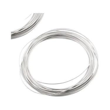 Imagem de Fio De Cobre Rígido De 10g Para Bordado, Crachás, Matelassê, Bullion F