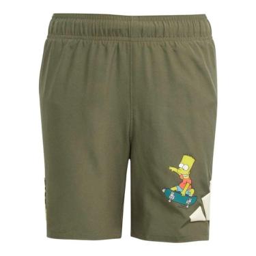 Imagem de Short de Natação Adidas Simpsons Infantil - Verde 14-15-Unissex