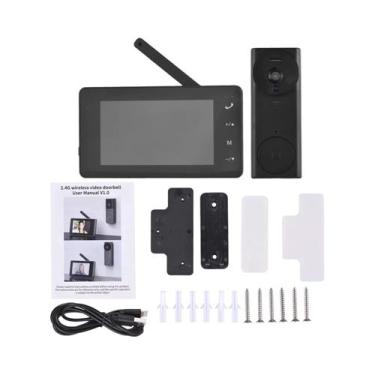 Imagem de Câmera De Vídeo Sem Fio Para Porta Com Monitor IPS De 4.3 Polegadas 2.
