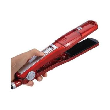 Imagem de Prancha De Cabelo Profissional De Cerâmica De Titânio, Alisador E Mode