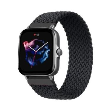 Imagem de Pulseira De Relógio Elástica Trançada De 20mm 22mm Para Amazfit GTS 2 