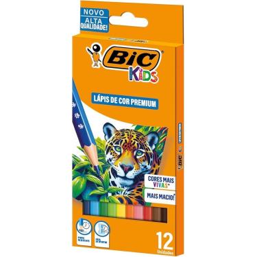 Imagem de BIC, Lápis de Cor Premium, BIC KIDs, 12 cores