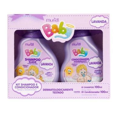 Imagem de Kit Baby Muriel Shampoo e Condicionador  100 ml (3 Unidades), 3 KIT BA