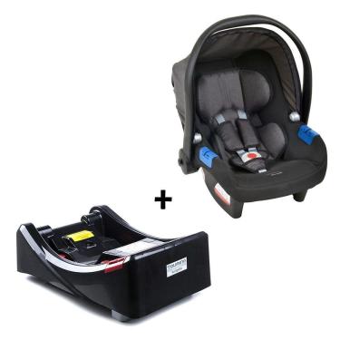 Imagem de Conjunto Bebê Conforto Com Base Para Carro Burigotto Touring X De 0 Até 13 Kg Preto Mesclado U