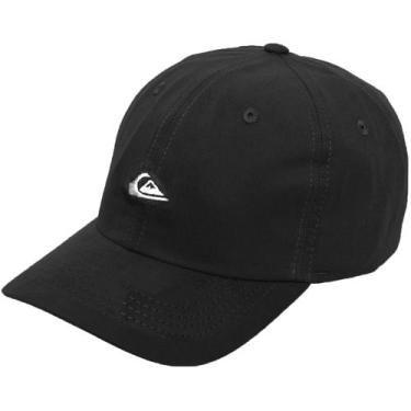 Imagem de Boné Quiksilver Embroidery Preto Logo Branco, Único, Preto