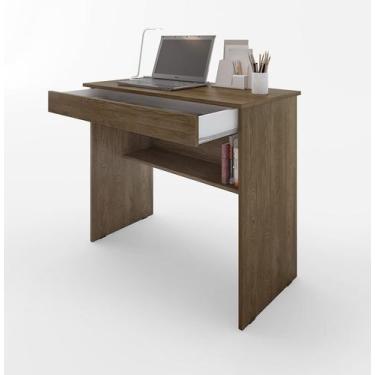 Imagem de Mesa computador escrivaninha vitoria freijó - CASA MOVEIS