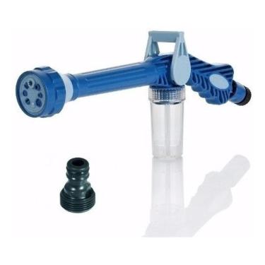 Imagem de Esguicho Ducha Para Mangueira Transforme Em Lava Jato Com Alta Pressão E 8 Funções