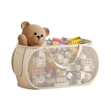 Imagem de Grande Caixa Organizadora De Brinquedos Para Crianças, Bolsa De Armaze