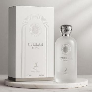 Imagem de Perfume Árabe Delilah Blanc Feminino Maison Alhambra ORIGINAL 100ml