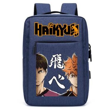 Imagem de Mochila escolar Haikyuus Hinatas Shoyos Anime para escola - yiweisai