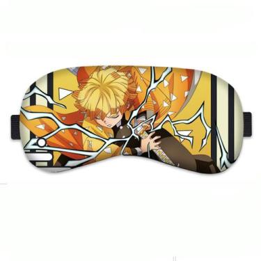 Imagem de Máscara para dormir Demons Slayers Agatsumas Zenitsus Anime - yiweisai