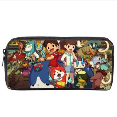 Imagem de Caixa de lápis Yokais Watch Bolsa de papelaria de grande capacidade - 