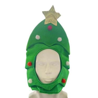 Imagem de Fantasia de chapéu de árvore de Natal, chapéu de cosplay, boné de fest