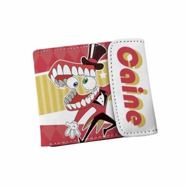 Imagem de Carteira Circus Anime Characters Slim Bifold em couro PU - Yiweisai