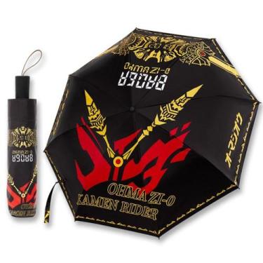 Imagem de Guarda-chuva Kamens Riders Zi-O Anime à prova de vento portátil de 100