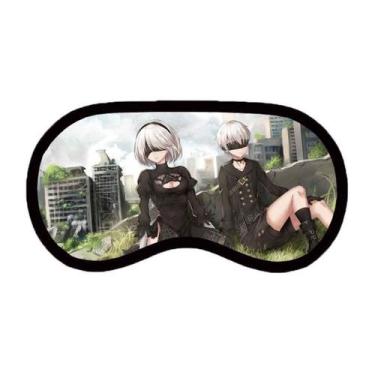 Imagem de Máscara para dormir NieRs Automatas Anime Super Soft Eye Cover - yiwei