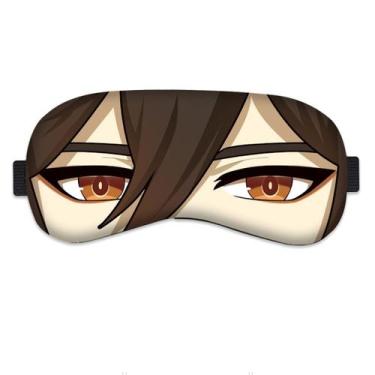 Imagem de Máscara para dormir Genshins Anime Super Soft Eye Cover Eyeshade - yiw