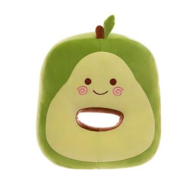 Imagem de Almofada de pescoço de viagem, abacate, anime, algodão em forma de U 3