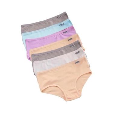 Imagem de Calcinhas De Algodão plus Size Para Mulheres, 7 Peças/lote, Shorts Sex